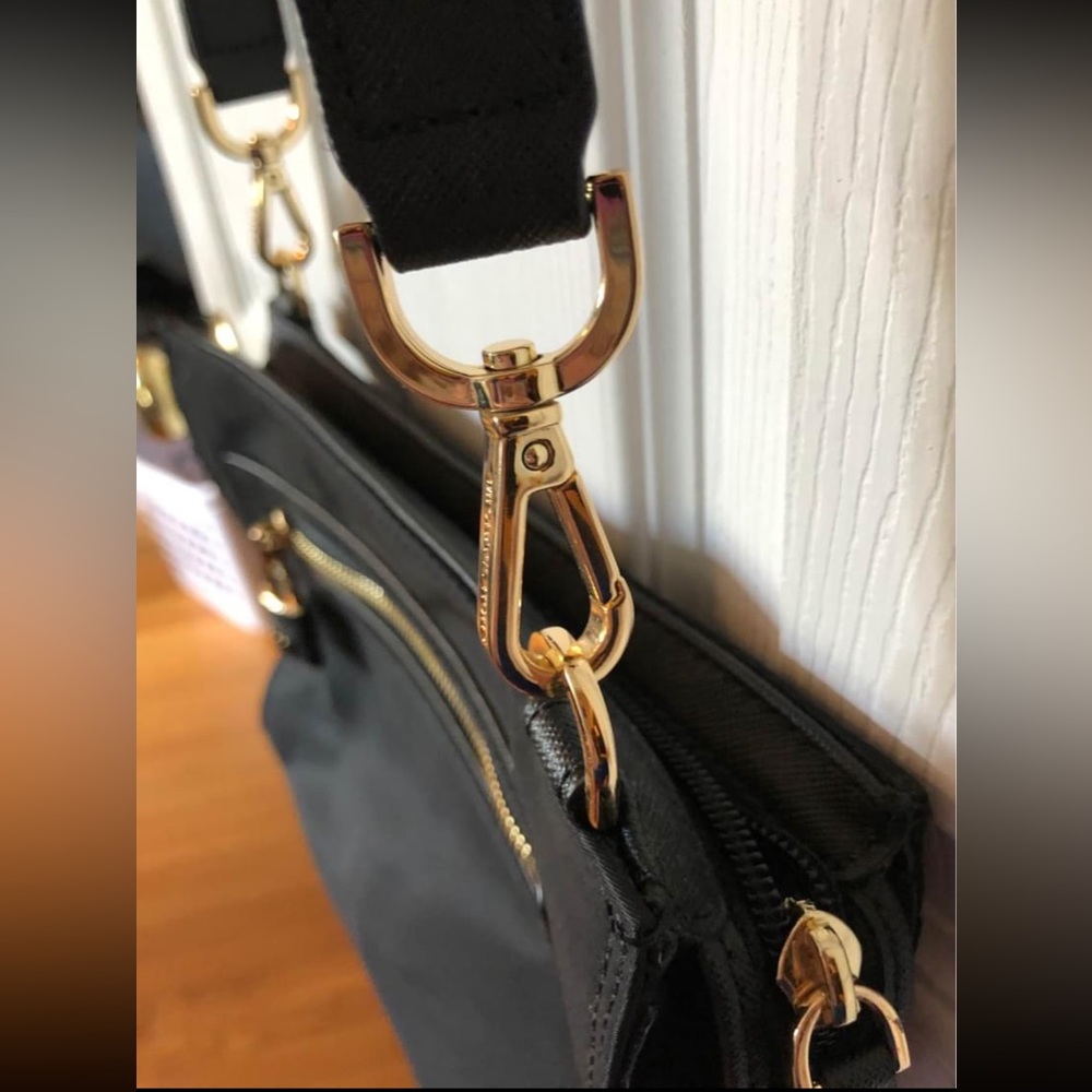 Michael Kors black over the shoulder purse